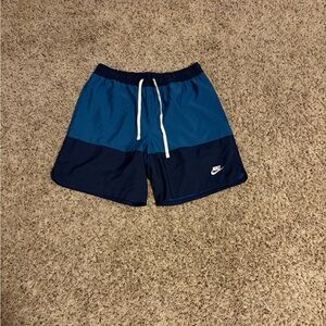 Men’s Nike Blue swim trunks
